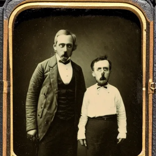 Image similar to tintype photo of