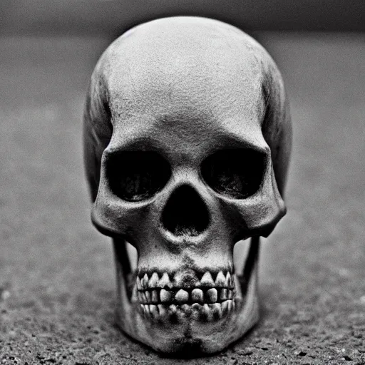 Image similar to “Skeleton Overlord real life photo f1.8”