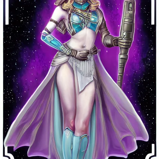 Prompt: starwar goddess by sidwill