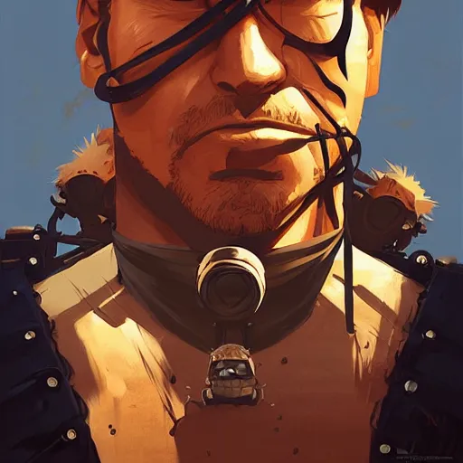 Image similar to face icon stylized minimalist mad max : fury road, loftis, cory behance hd by jesper ejsing, by rhads, makoto shinkai and lois van baarle, ilya kuvshinov, rossdraws global illumination