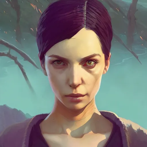 Prompt: highly detailed portrait, female necromancer, in gta v, stephen bliss, unreal engine, fantasy art by greg rutkowski, loish, rhads, ferdinand knab, makoto shinkai and lois van baarle, ilya kuvshinov, rossdraws, tom bagshaw, global illumination, radiant light, detailed and intricate environment