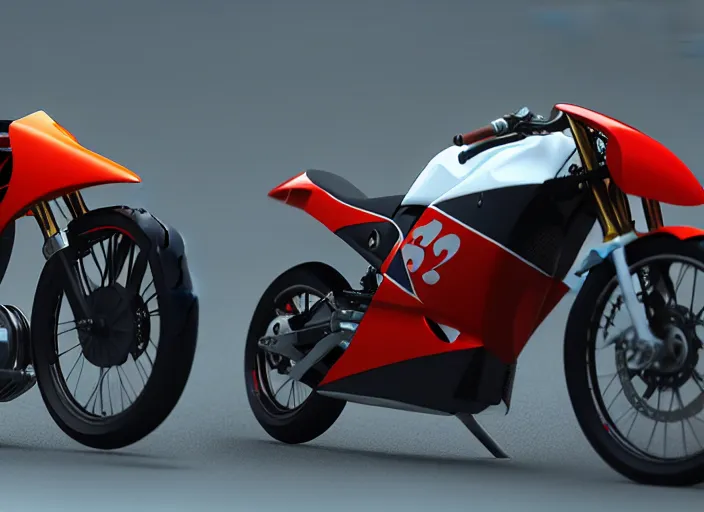 Image similar to Motorcycle developed by a group of race car drivers, photo realistic,, 8k, detailed,