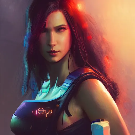 Image similar to cyberpunk 2077 female character concept art by Stanley Artgerm Lau, WLOP, Rossdraws, James Jean, Andrei Riabovitchev, Marc Simonetti, Yoshitaka Amano, digital art, masterwork, cgstudio