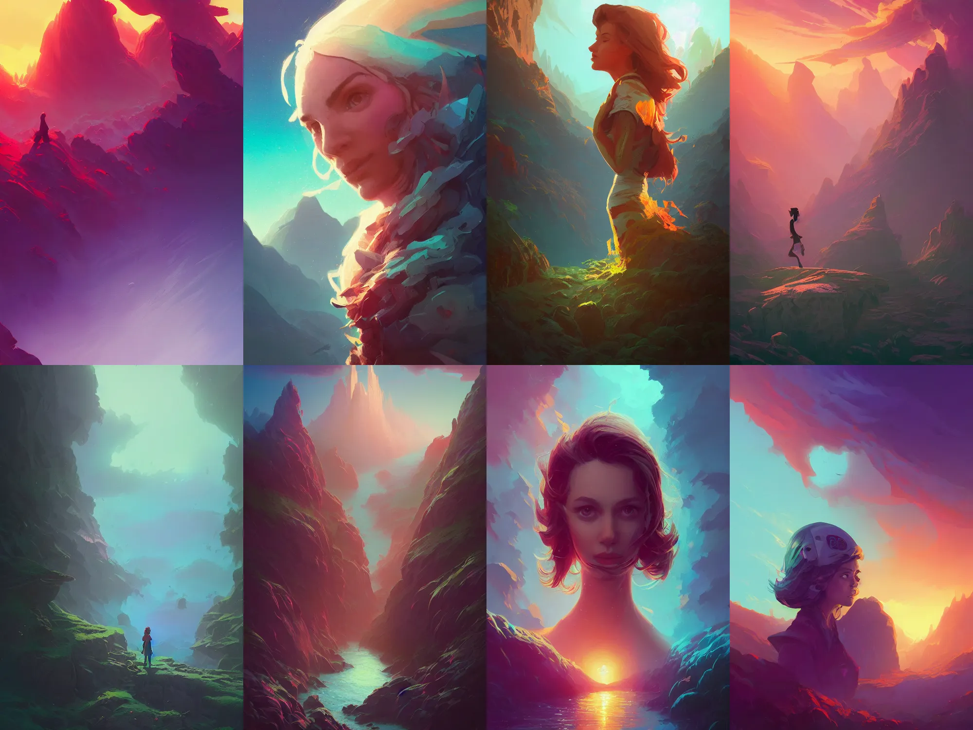 Prompt: piper rockelle portrait, alena aenami, petros afshar, noah bradley, anton fadeev, anato finnstark, steve henderson, filip hodas, mark keathley, thomas kinkade, phil koch, gilbert williams, mike winkelmann, beeple