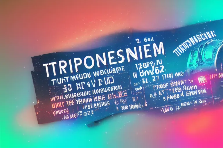 Image similar to photoshop mockup of a concert ticket, bandname is tripmachine, tour is invasion of the tripmachines, realistic digital art, 3 d render of a huge futuristic steampunk generator, 8 k, fluorescent colors, halluzinogenic, multicolored, exaggerated detailed, unreal engine