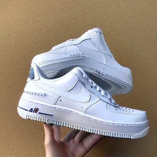 White air force hot sale ones size 10