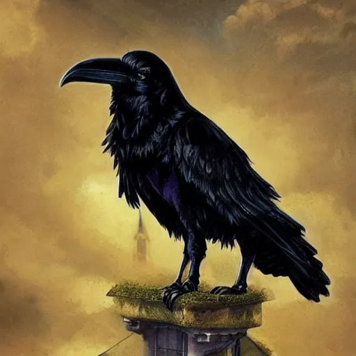 Image similar to a raven rogue in a castle. r / oldschoolfantasy