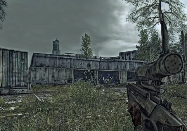 Prompt: screenshot from Stalker Call of Pripyat