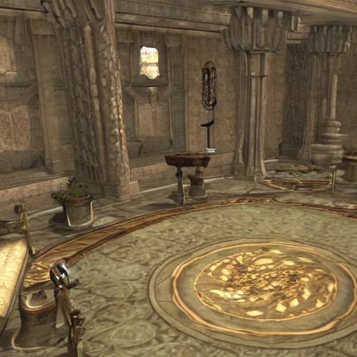 Prompt: Aden Castle Throne Room in Lineage 2