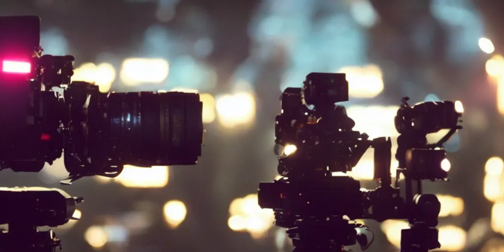 Image similar to epic scene from the new blockbuster, cinematic, shot on an arri alexa, wideangle, bokeh