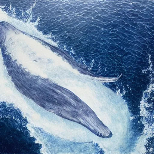 Image similar to portrait photo by national geographic and mort kunstler and annie leibovitz and monia merlo, a stunning blue whale completely covered in a long billowing flowing white sheet swimming through the ocean, backlit, 4 d, 4 k, volumetric lighting, photorealistic, light ray, hyperdetailed