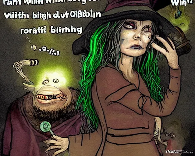 Image similar to fat smelly putrid witch smokin bong. the goblin witch is rotting. the witch burns in sunlight.!dream fat smelly putrid witch smokin bong. the goblin witch is rotting. the witch burns in sunlight.