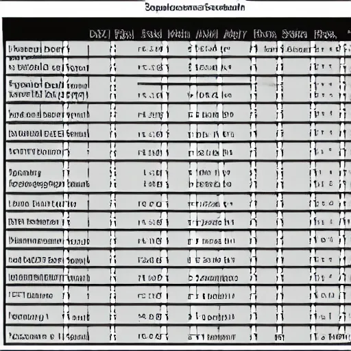 Image similar to detailed chart