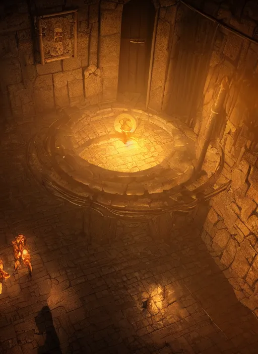 Image similar to dungeon jail bars, ultra detailed fantasy, elden ring, realistic, dnd, rpg, lotr game design fanart by concept art, behance hd, artstation, deviantart, global illumination radiating a glowing aura global illumination ray tracing hdr render in unreal engine 5