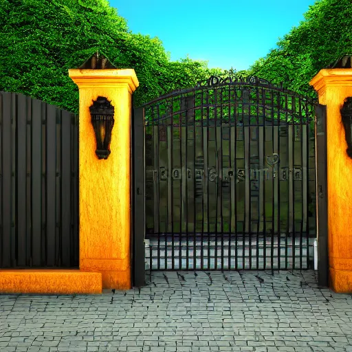 Image similar to gate value, realistic photo, 8 k