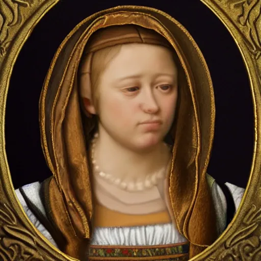 Prompt: create a portrait of a loved one, in the renaissance style.