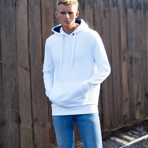 Image similar to white hoody