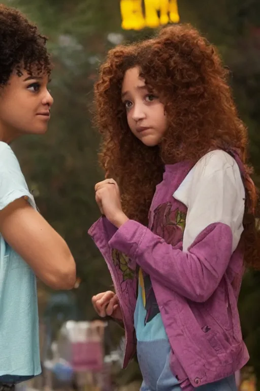 Image similar to Rue and Jules from Euphoria