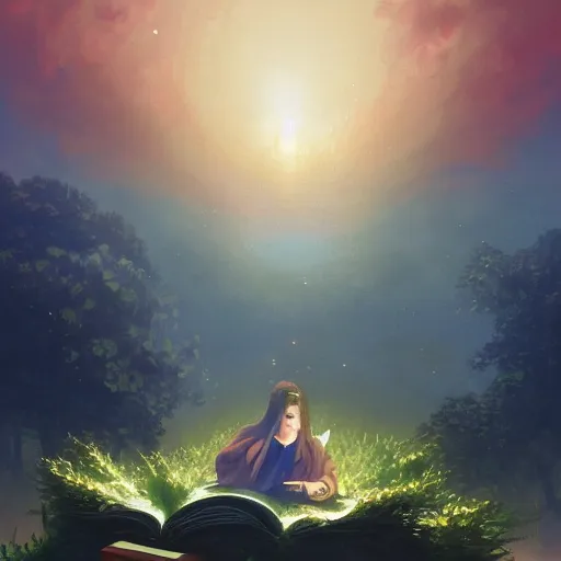 Prompt: kirby reading the bible, religious, christianity, video game, nintendo, high qiality, loading screen, unreal engine, fantasy art by greg rutkowski, loish, rhads, ferdinand knab, makoto shinkai and lois van baarle, ilya kuvshinov, rossdraws, tom bagshaw, global illumination, radiant light, detailed and intricate environment