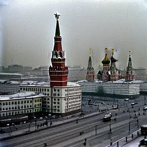 Image similar to moscow, soviet union, photograph from the 6 0 s