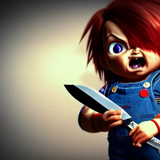 ArtStation - Chucky in Anime Style