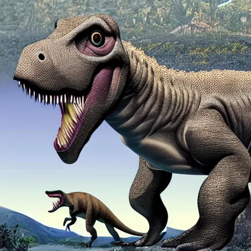 Prompt: what dinosaurs really looked like