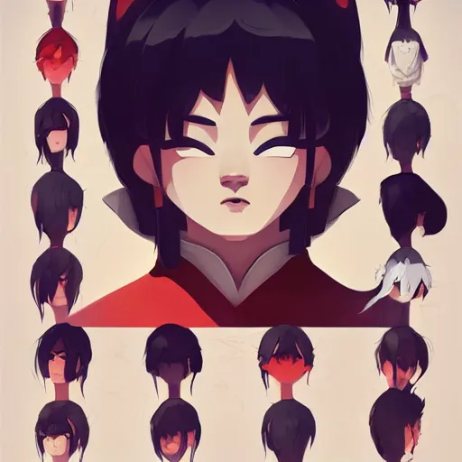 Prompt: face icon stylized minimalist inuyasha, loftis, cory behance hd by jesper ejsing, by rhads, makoto shinkai and lois van baarle, ilya kuvshinov, rossdraws global illumination