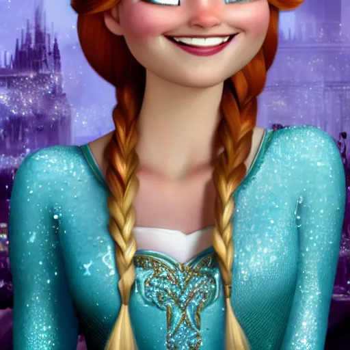 Prompt: smug Elsa