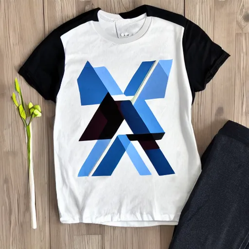 Image similar to simplified shapes, graphic tees, digital art