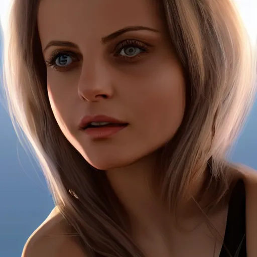 Image similar to Mena Suvari, hyperdetailed, artstation, cgsociety, 8k