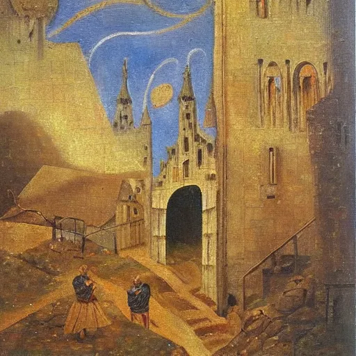 Prompt: the way of ten wells, mysticism, oil painting, masterpiece, medieval art