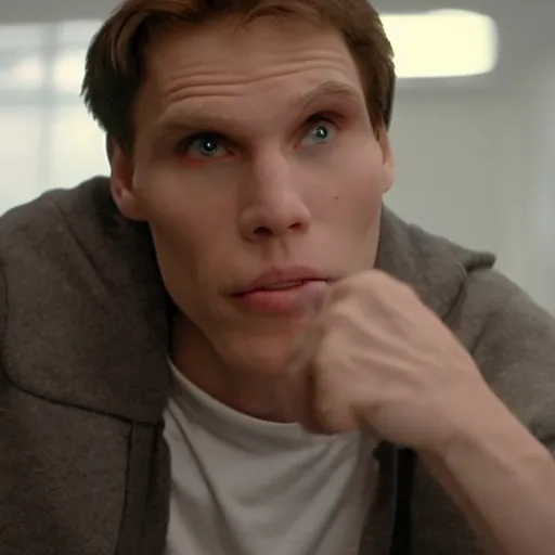 Prompt: Live Action Still of Jerma in The Breakfast Club, real life, hyperrealistic, ultra realistic, realistic, highly detailed, epic, HD quality, 8k resolution, body and headshot, film still