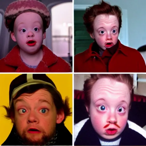 Prompt: If Stanley Kubrick had directed Home Alone