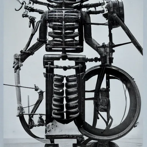 Image similar to photo. mechanical man. 1 9 4 2