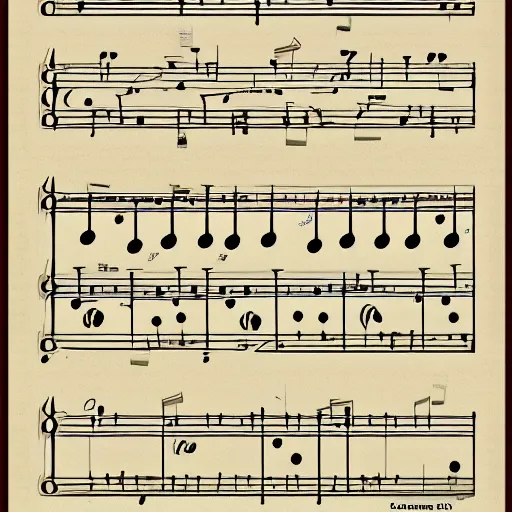 Image similar to music sheet