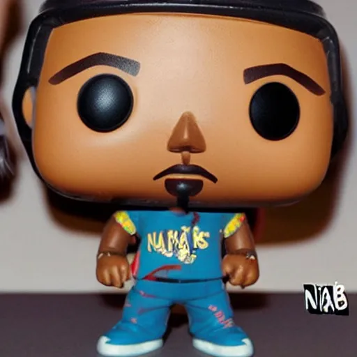 Prompt: a Nas funko pop, detailed