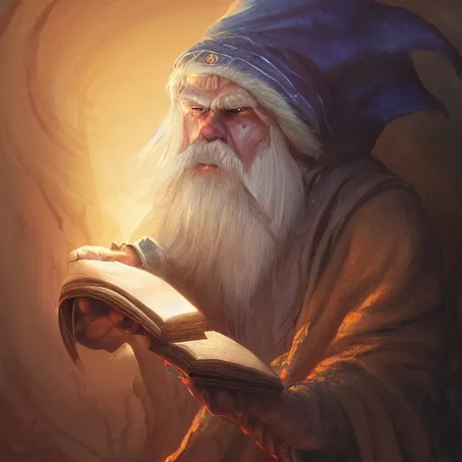 Prompt: a detailed portrait of a ghost wizard holding an ancient book, by justin gerard and greg rutkowski, digital art, realistic painting, dnd, dungeons & dragons, character design, trending on artstation