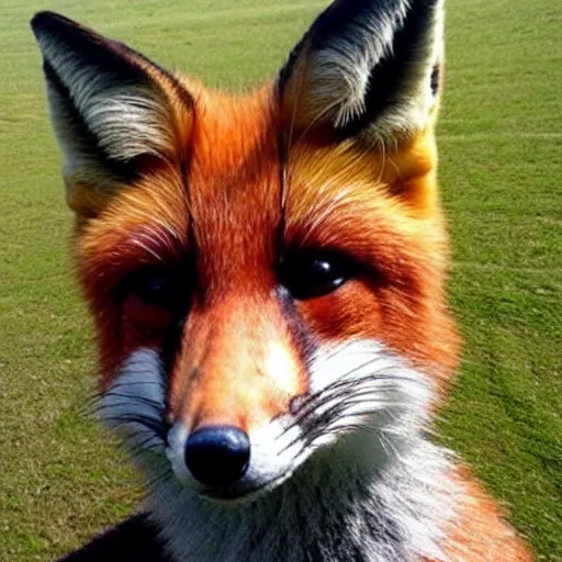 Image similar to fox selfie