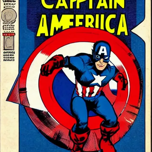 Image similar to Captain America versus a vilain dressed as a giant pickle, comic book cover, by Stan Lee