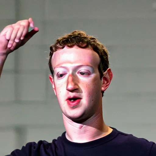 Prompt: mark zuckerberg as a school janitor, candid photograph