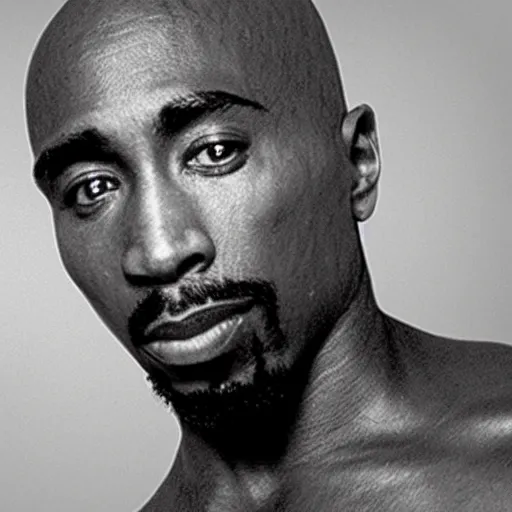 Prompt: 2 pac never died.