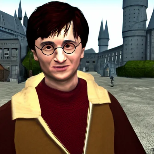 Image similar to harry potter ron weasly gta 3 npc