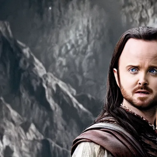 Image similar to Aaron Paul as an Elrond