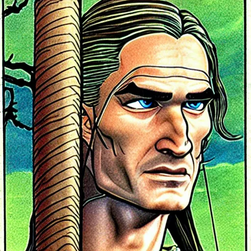 Prompt: legolas 1978 cartoon highly detailed, realistic, scientific