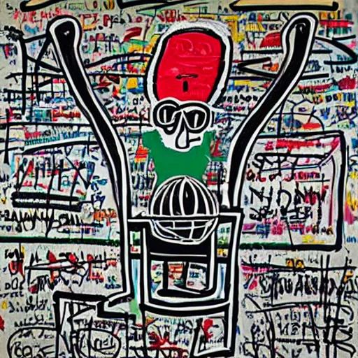 Image similar to adidas stan smith by jean michel basquiat, nate vanhook, mark miner