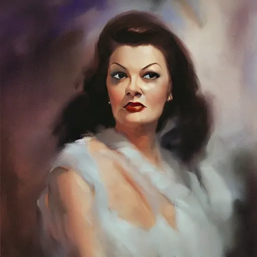 Image similar to yvonne di carlo by artist ruan jia