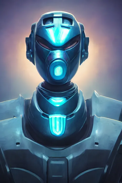 Image similar to epic mask helmet robot ninja portrait stylized as fornite style game design fanart by concept artist gervasio canda, behance hd by jesper ejsing, by rhads, makoto shinkai and lois van baarle, ilya kuvshinov, rossdraws global illumination radiating a glowing aura global illumination ray tracing hdr render in unreal engine 5