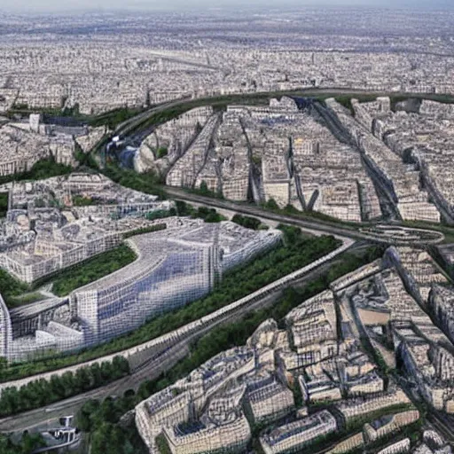 Image similar to une place de paris en 2 0 2 0