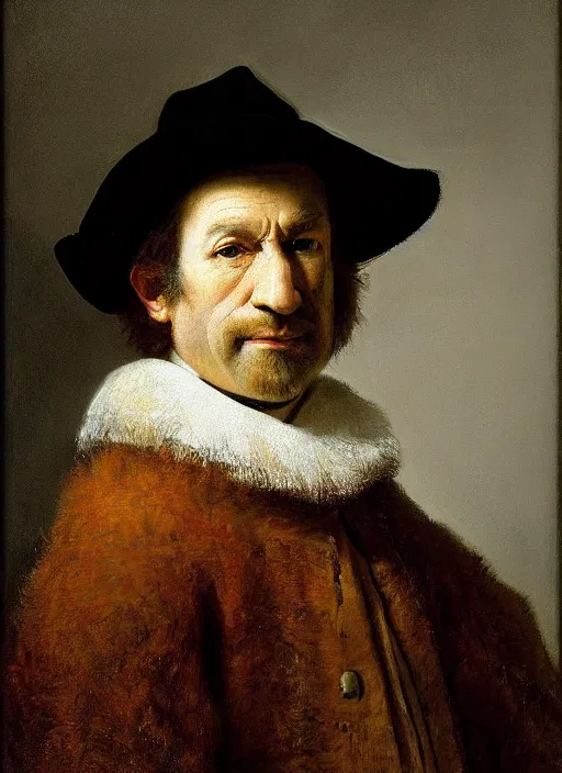Prompt: a detailed portrait of saul goodman by rembrandt van rijn, masterpiece