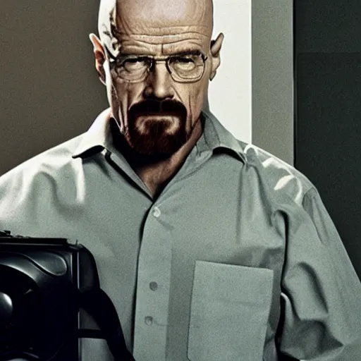 Prompt: Walter White playing Xbox